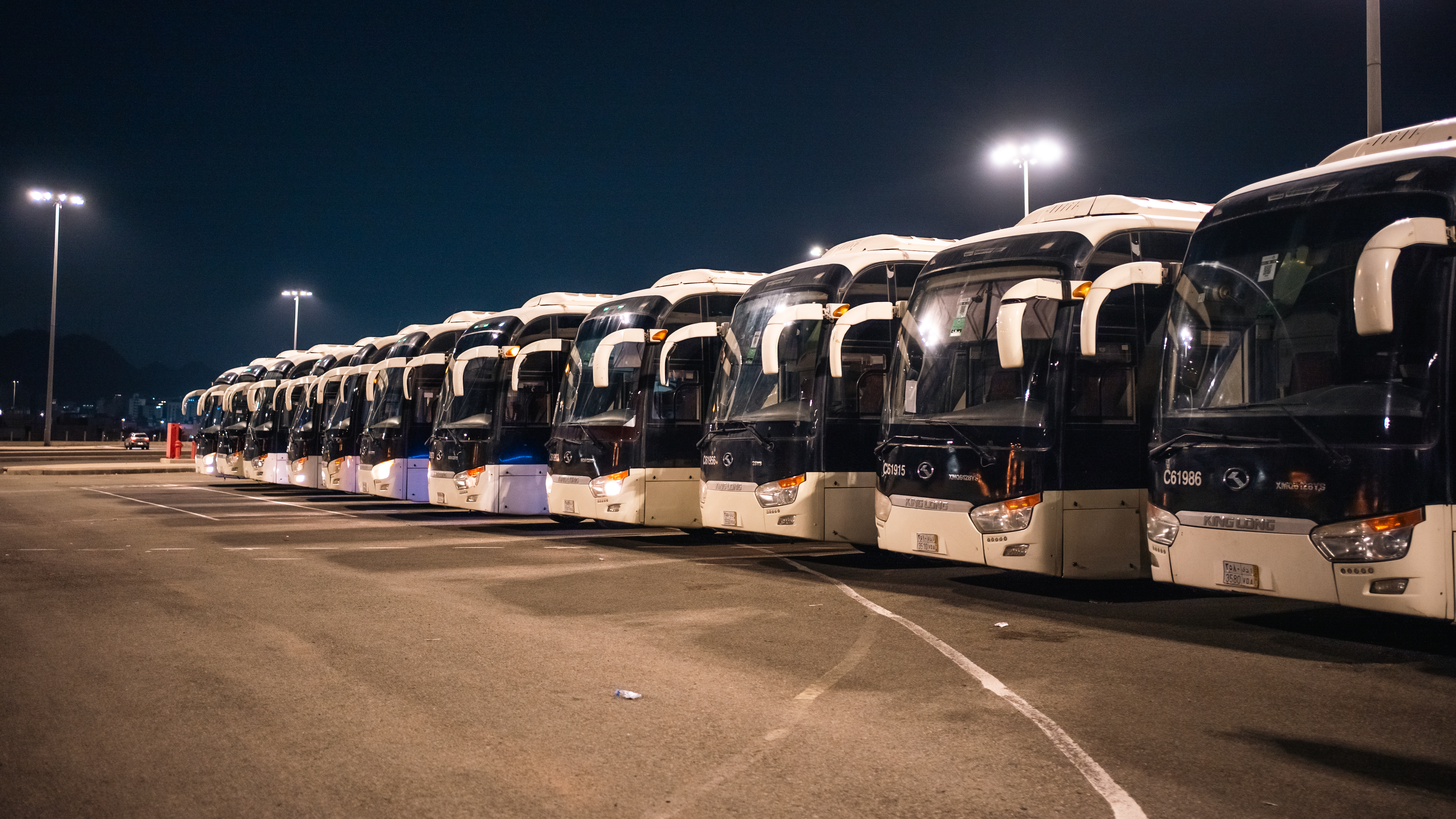 نقل القوات المشاركة لمهمتي الحج والعمرة